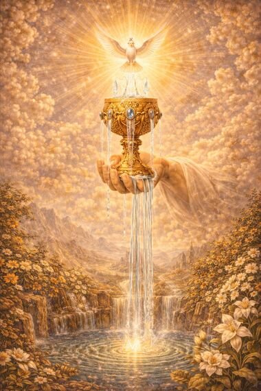 Arcanos Menores Copas del Tarot simbolizando emociones, amor e intuición