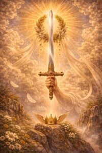 Arcanos Menores Espadas del Tarot simbolizando mente, decisiones y claridad