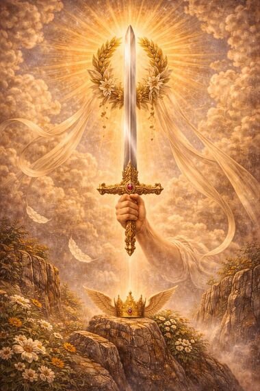 Arcanos Menores Espadas del Tarot simbolizando mente, decisiones y claridad