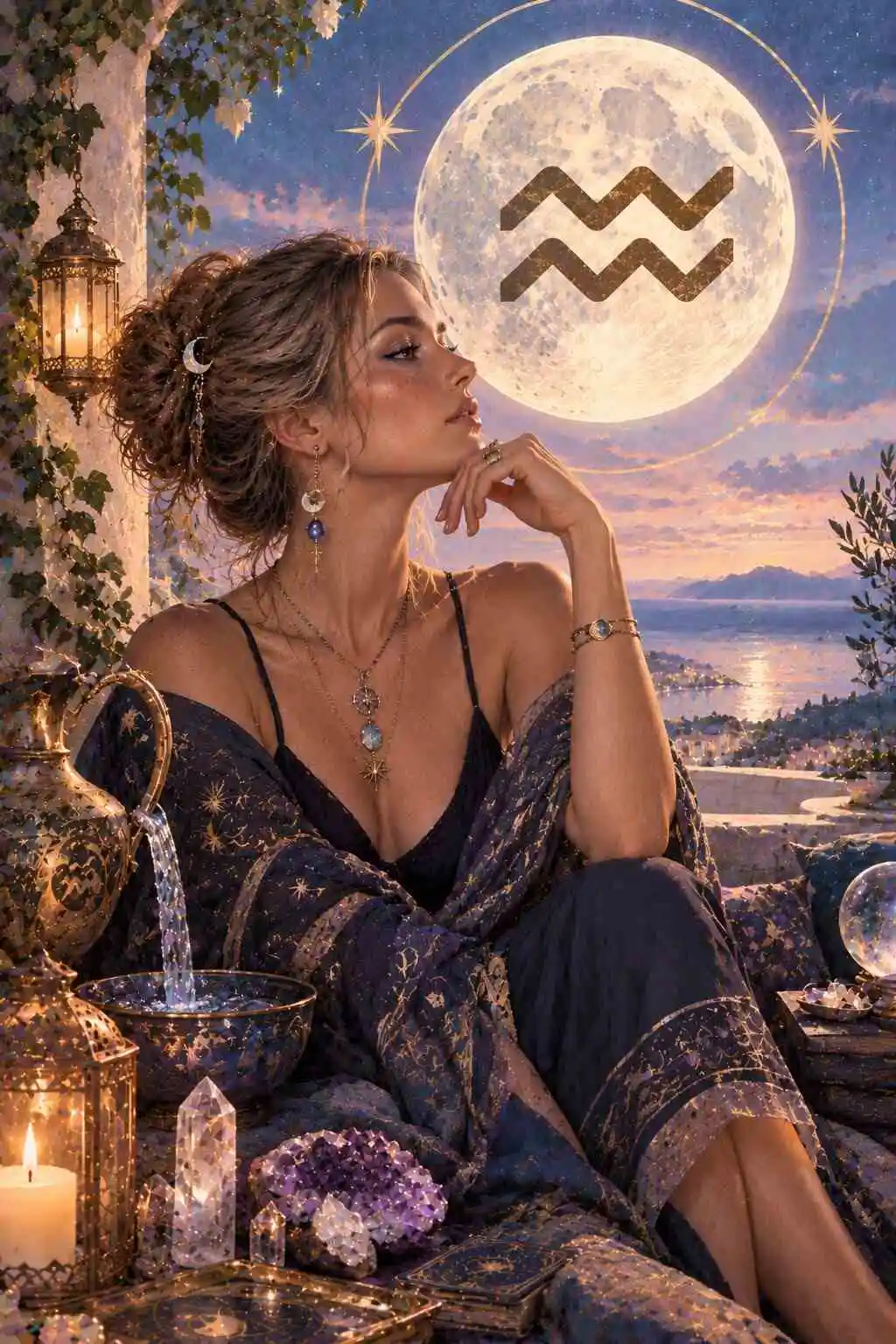 Luna en Acuario, mundo emocional del signo de Acuario en astrología