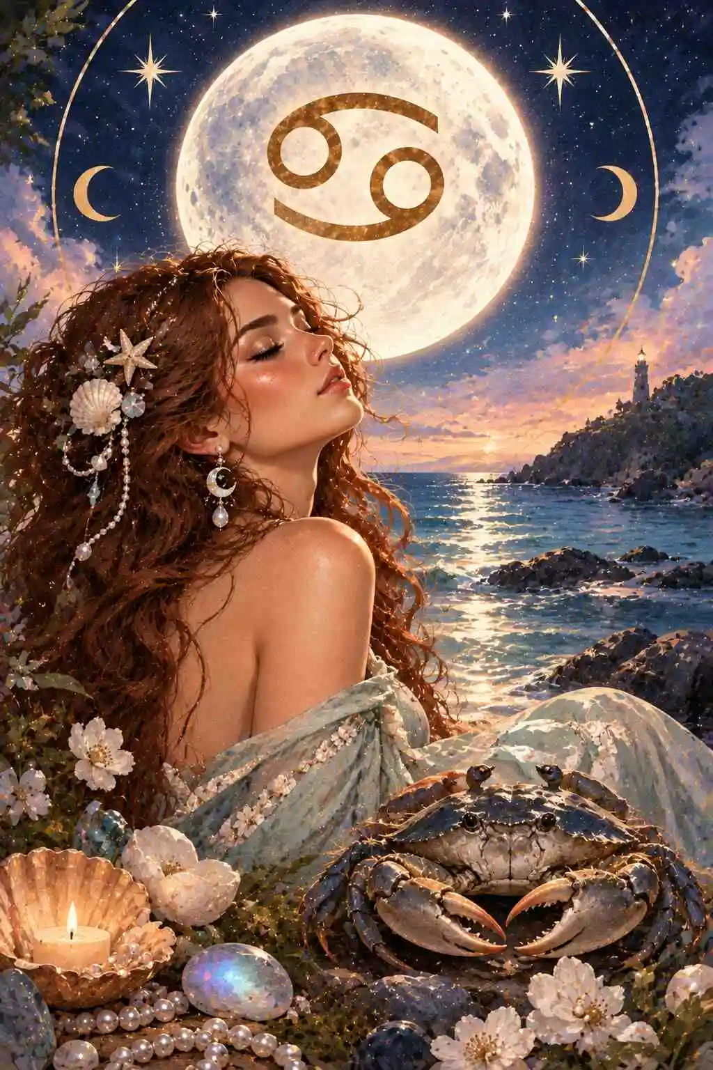 Luna en Cáncer, mundo emocional del signo de Cáncer en astrología