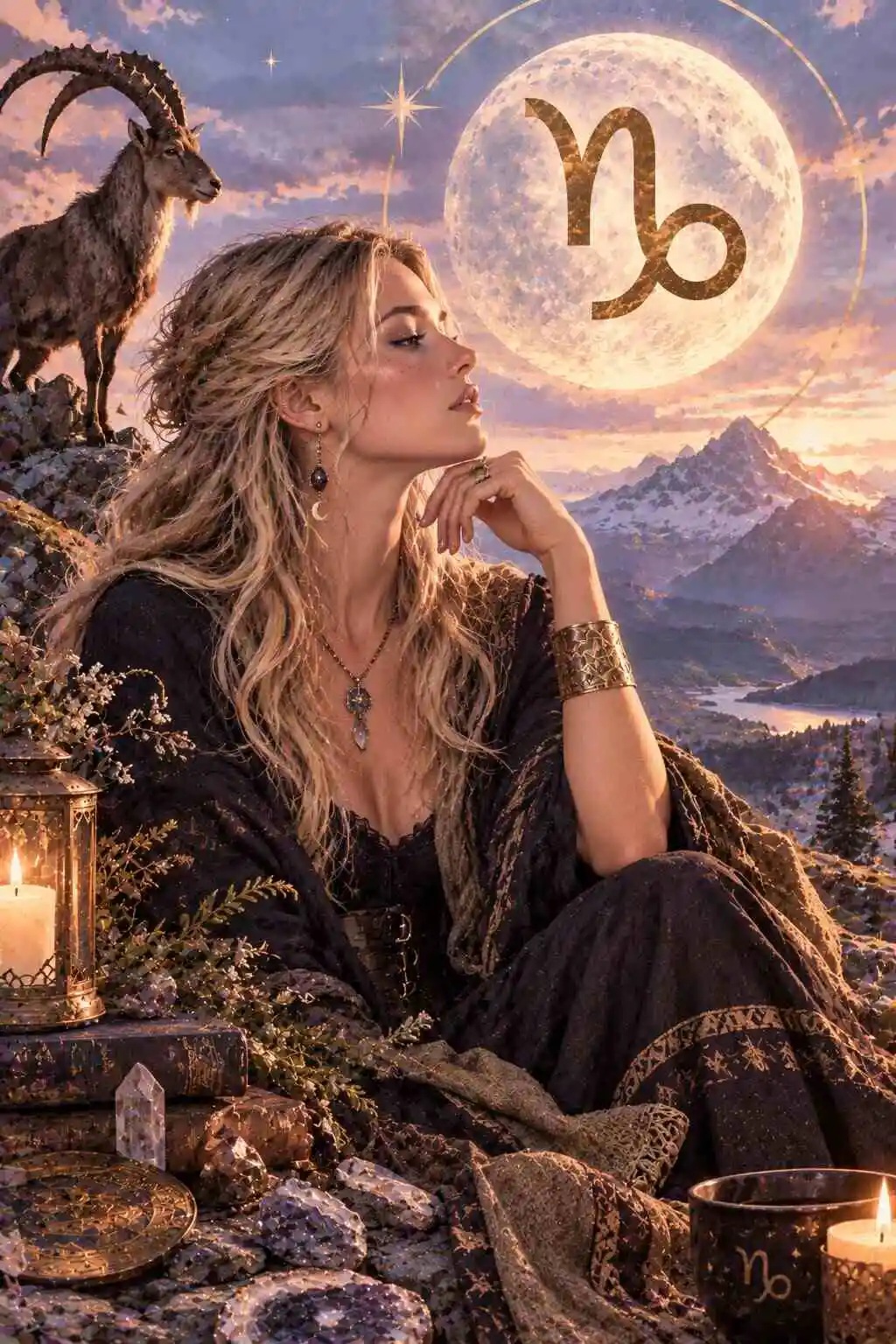 Luna en Capricornio, mundo emocional del signo de Capricornio en astrología
