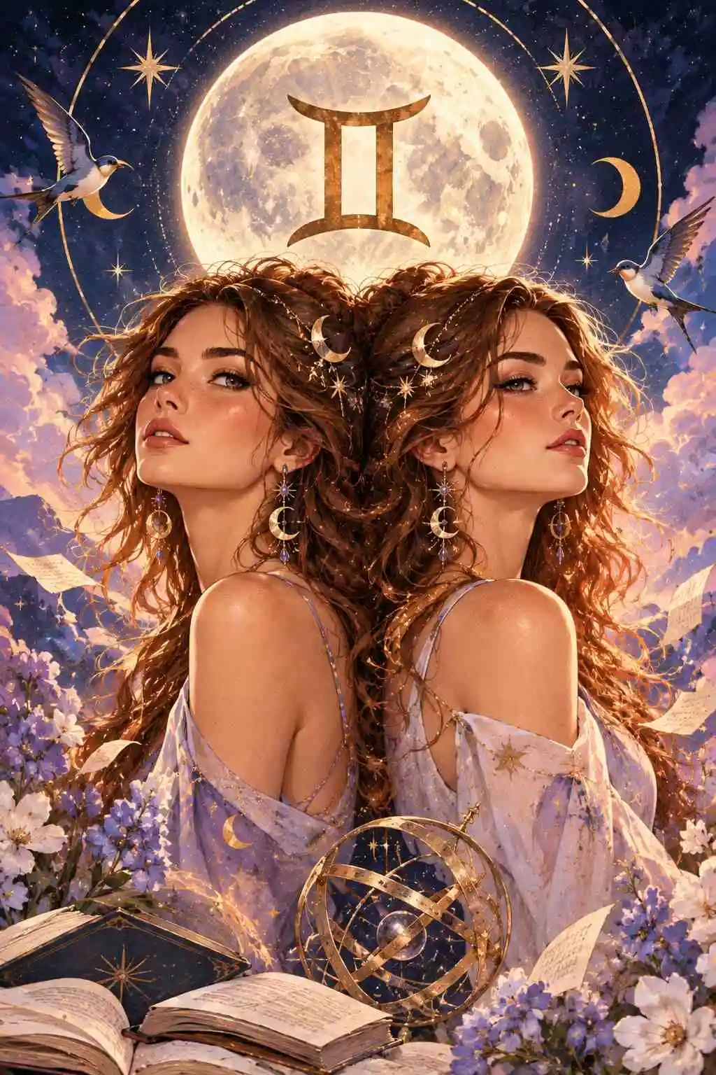 Luna en Géminis, mundo emocional del signo de Géminis en astrología