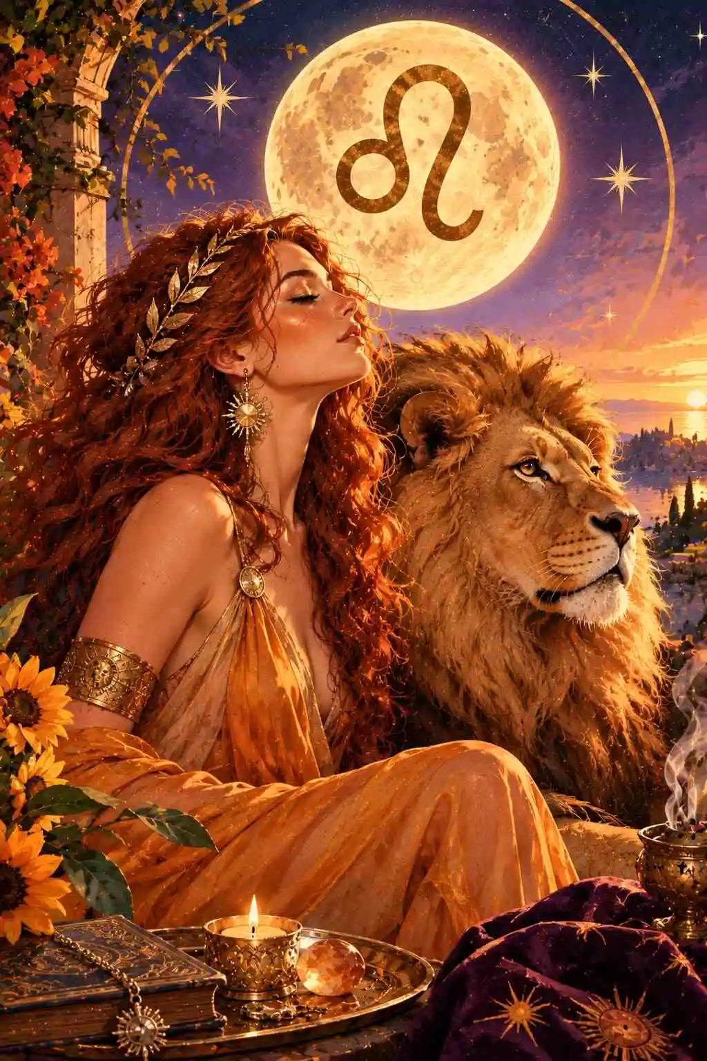 Luna en Leo, mundo emocional del signo de Leo en astrología
