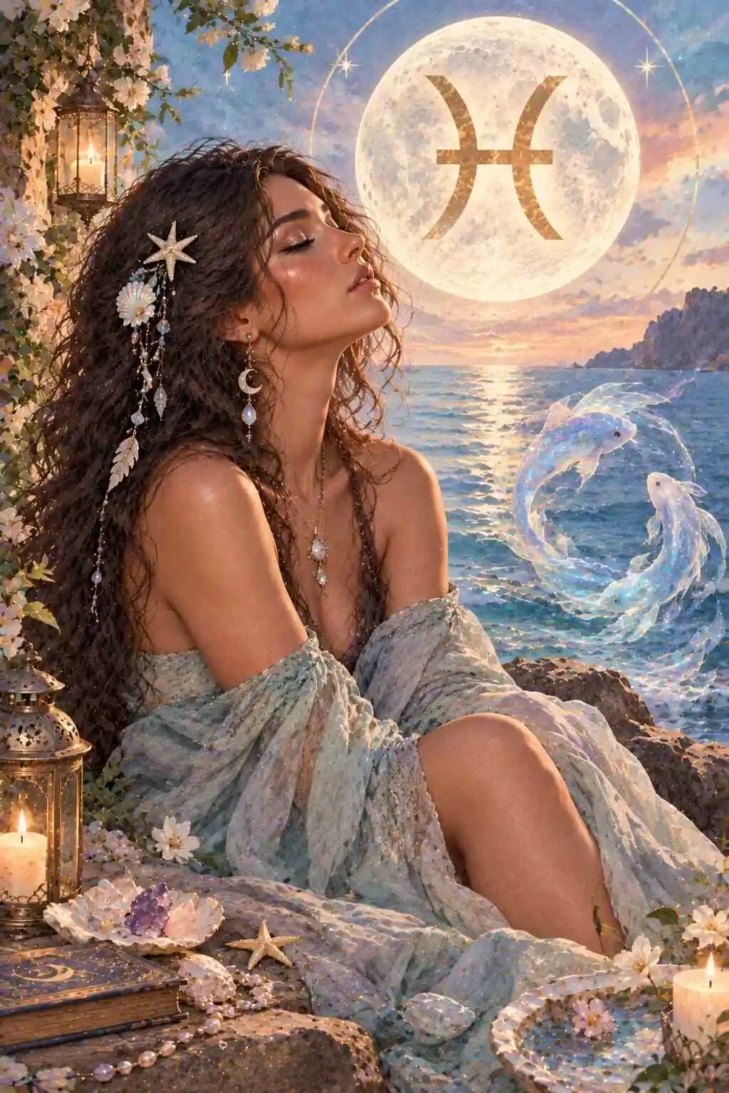 Luna en Piscis, mundo emocional del signo de Piscis en astrología
