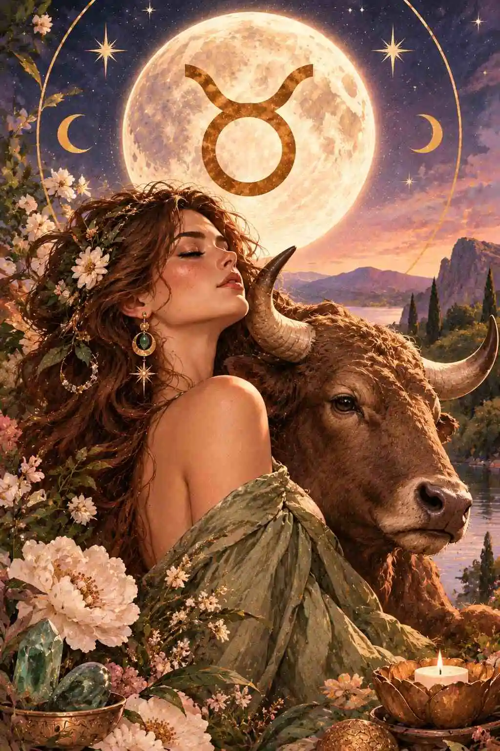 Luna en Tauro, mundo emocional del signo de Tauro en astrología