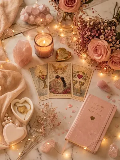 Tirada amor tres cartas